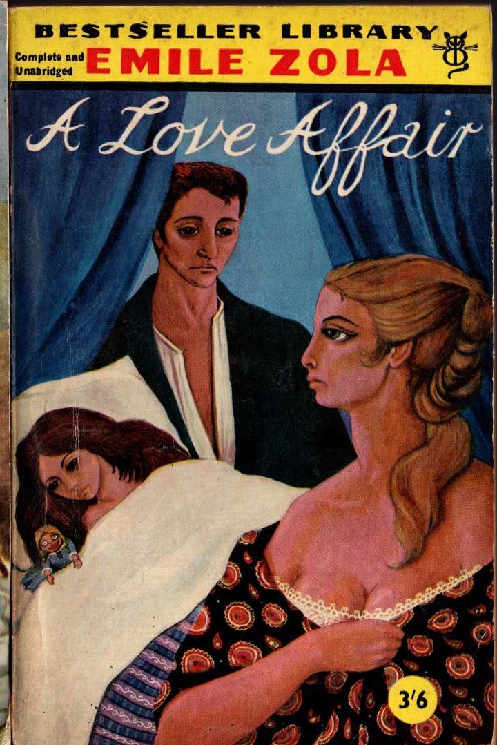 Emile Zola  A LOVE AFFAIR front book cover image