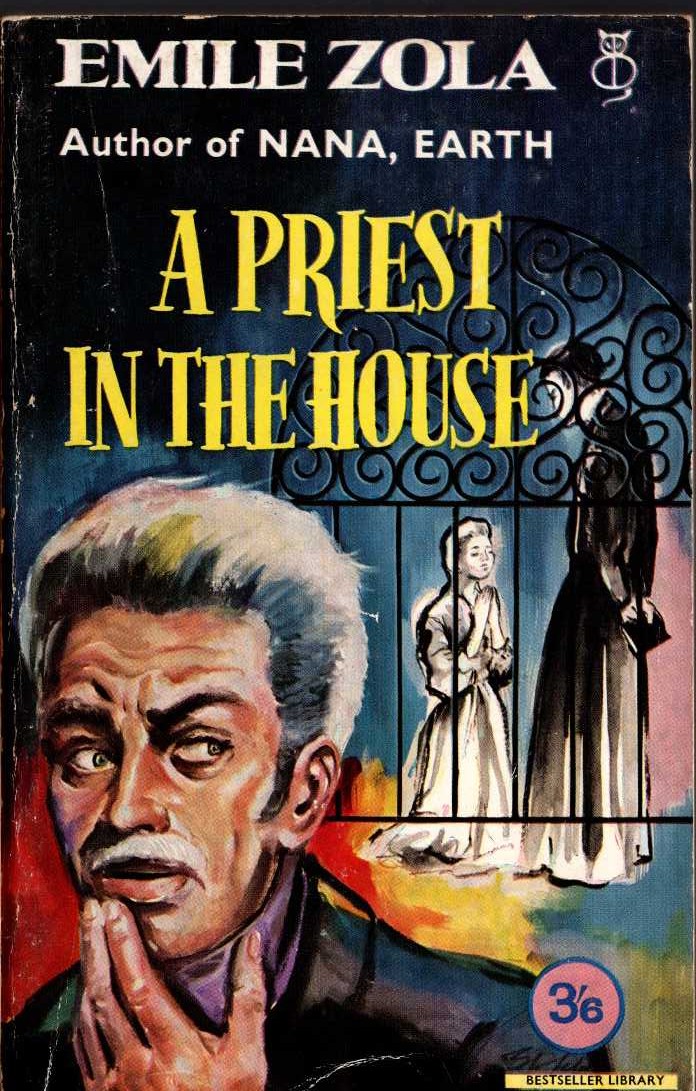 Emile Zola  A PRIEST IN THE HOUSE front book cover image