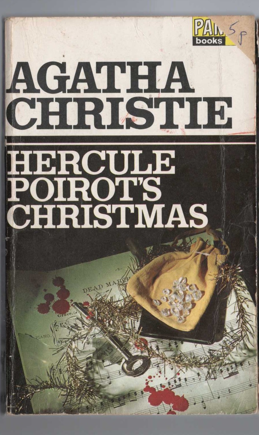 Agatha Christie  HERCULE POIROT'S CHRISTMAS front book cover image