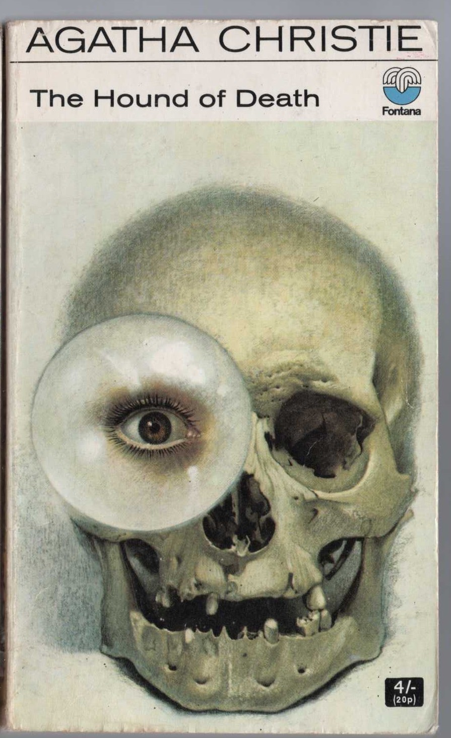 Agatha Christie  THE HOUND OF DEATH front book cover image
