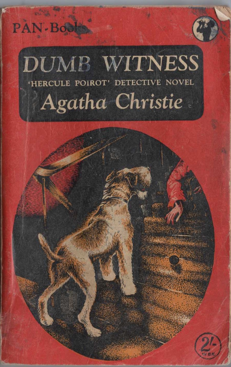 Agatha Christie  DUMB WITNESS front book cover image