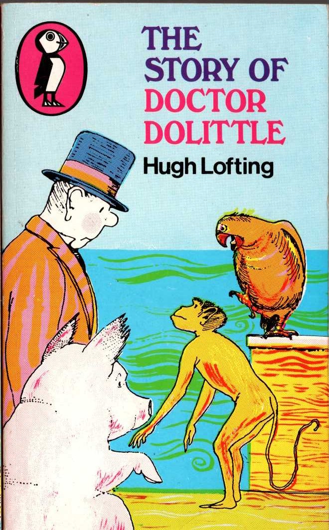 Hugh Lofting  THE STORY OF DOCTOR DOLITTLE front book cover image