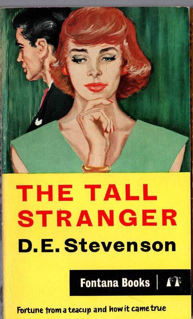 D.E. Stevenson  THE TALL STRANGER front book cover image
