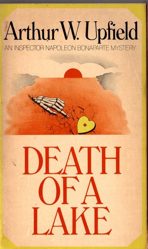 Arthur Upfield  DEATH OF A LAKE front book cover image