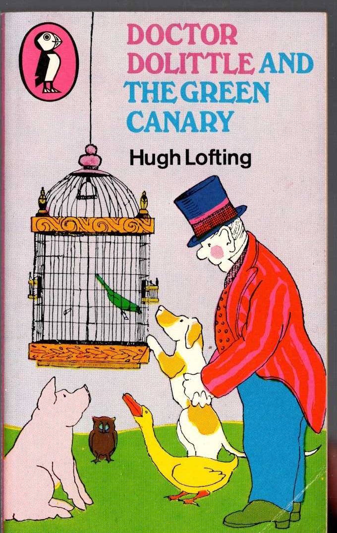 Hugh Lofting  DOCTOR DOLITTLE AND THE GREEN CANARY front book cover image