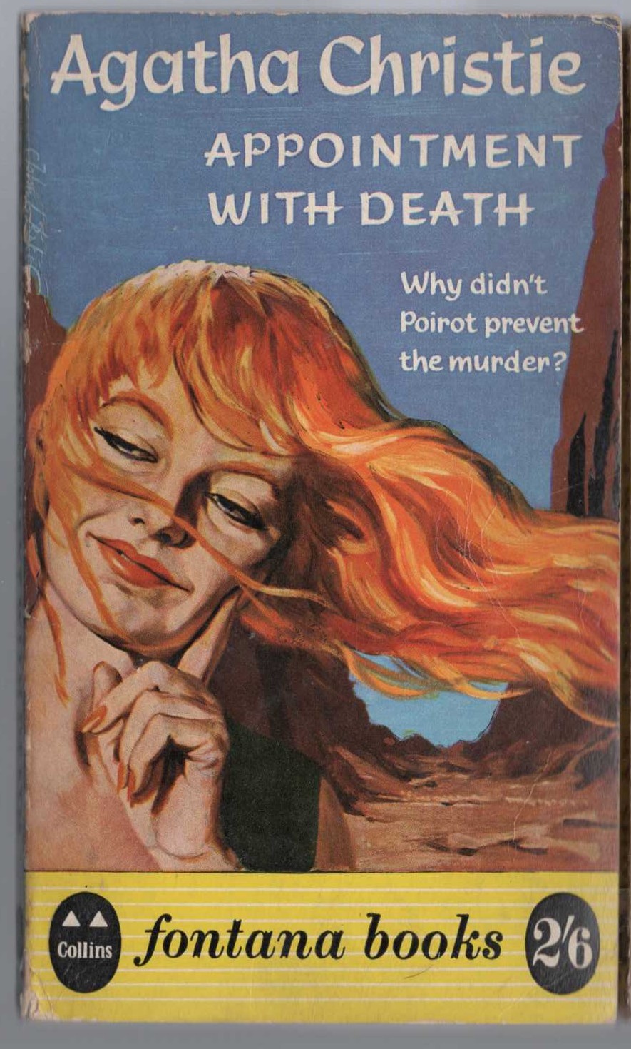 Agatha Christie  APPOINTMENT WITH DEATH front book cover image