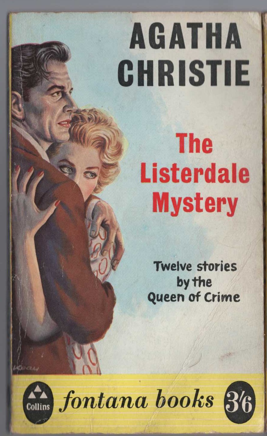 Agatha Christie  THE LISTERDALE MYSTERY front book cover image