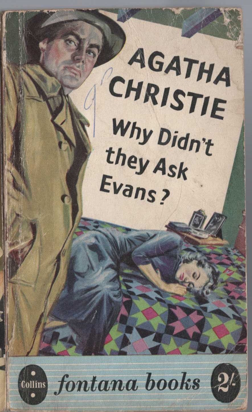 Agatha Christie  WHY DIDN'T THEY ASK EVANS? front book cover image