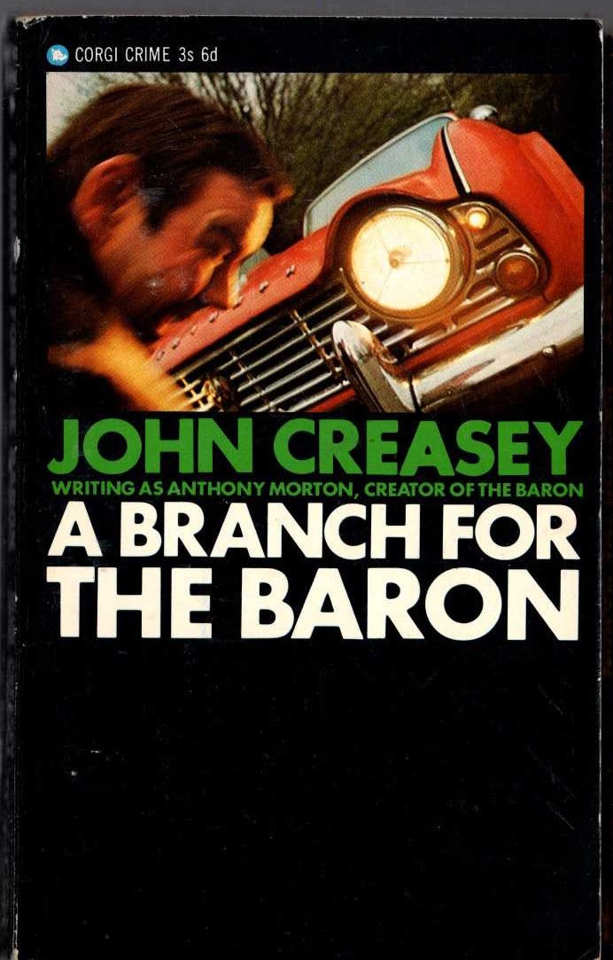 Anthony Morton  A BRANCH FOR THE BARON front book cover image