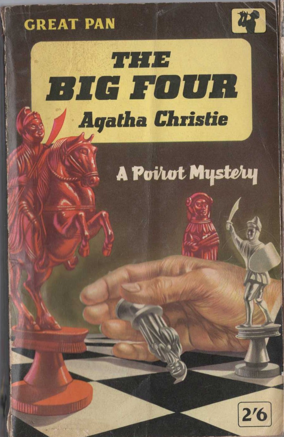 Agatha Christie  THE BIG FOUR front book cover image