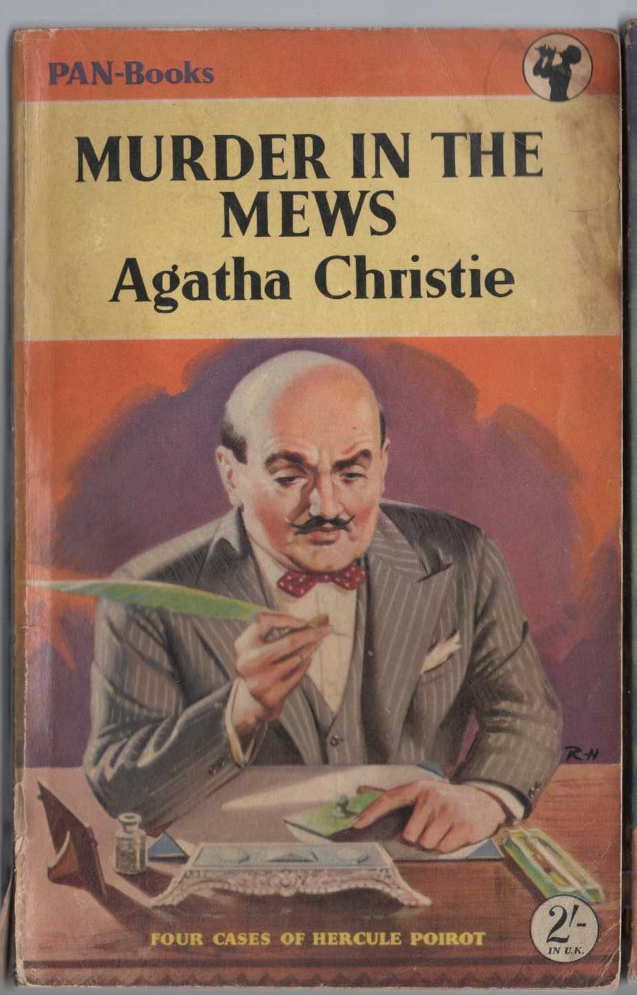 Agatha Christie  MURDER IN THE MEWS front book cover image