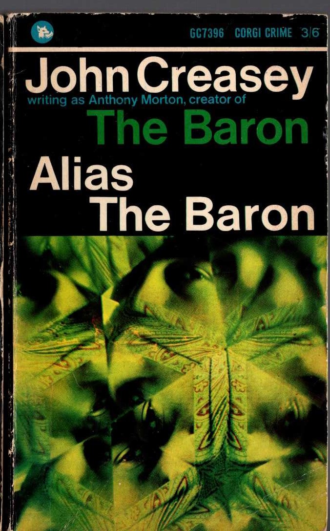 Anthony Morton  ALIAS THE BARON front book cover image