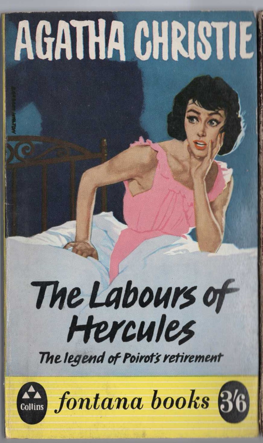 Agatha Christie  THE LABOURS OF HERCULES front book cover image