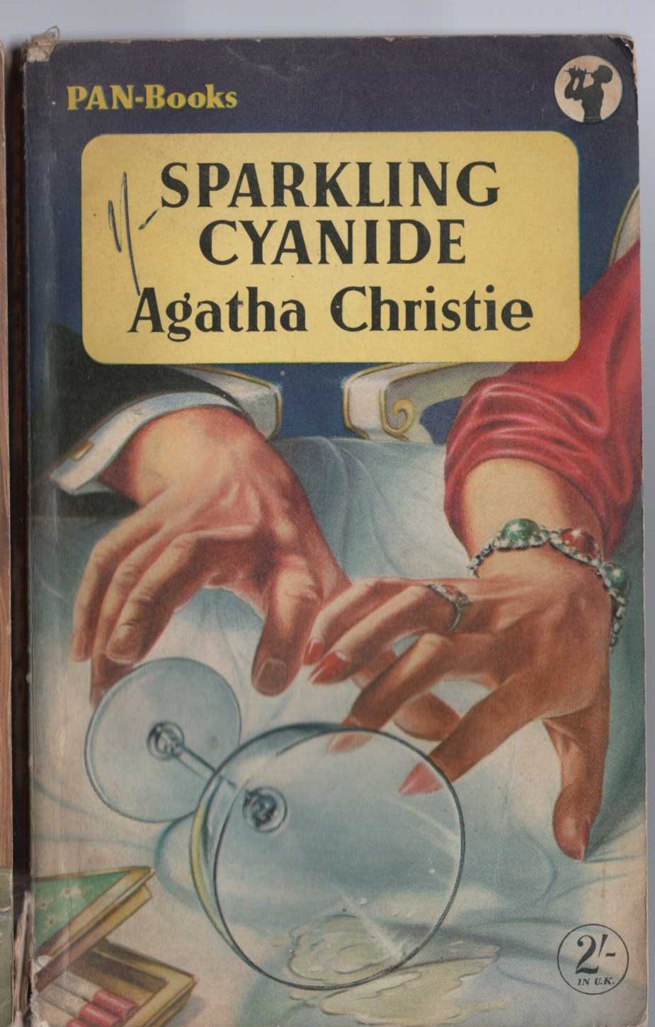 Agatha Christie  SPARKLING CYANIDE front book cover image