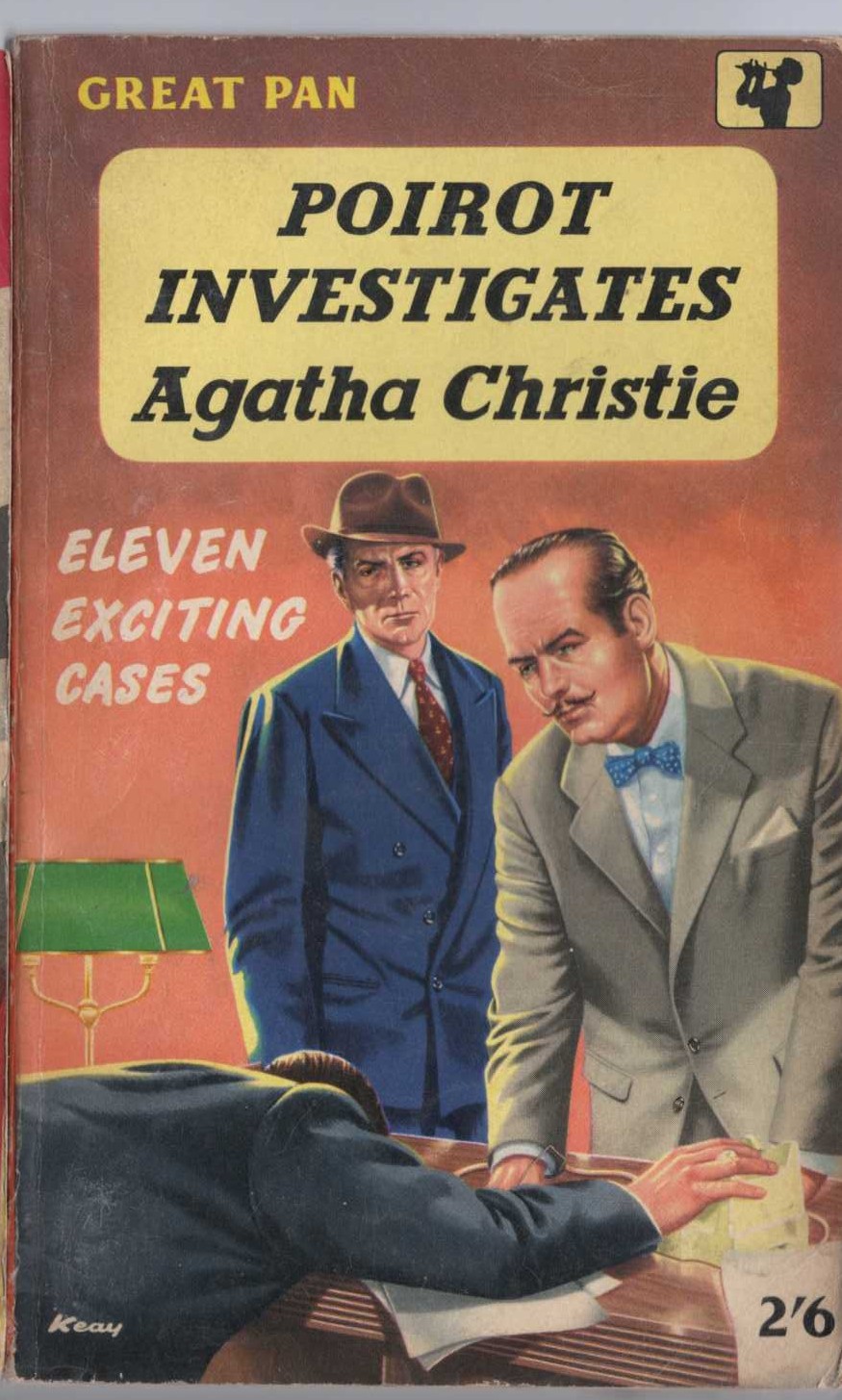 Agatha Christie  POIROT INVESTIGATES front book cover image