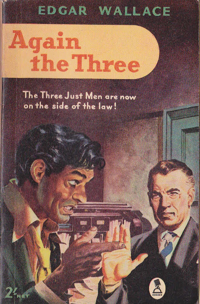 Edgar Wallace  AGAIN THE THREE front book cover image