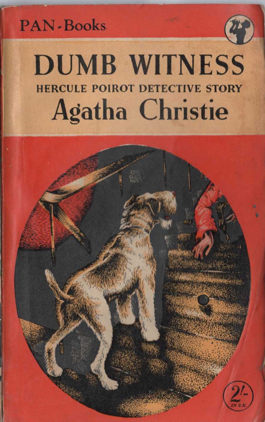 Agatha Christie  DUMB WITNESS front book cover image