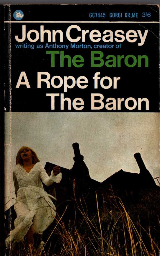 Anthony Morton  A ROPE FOR THE BARON front book cover image