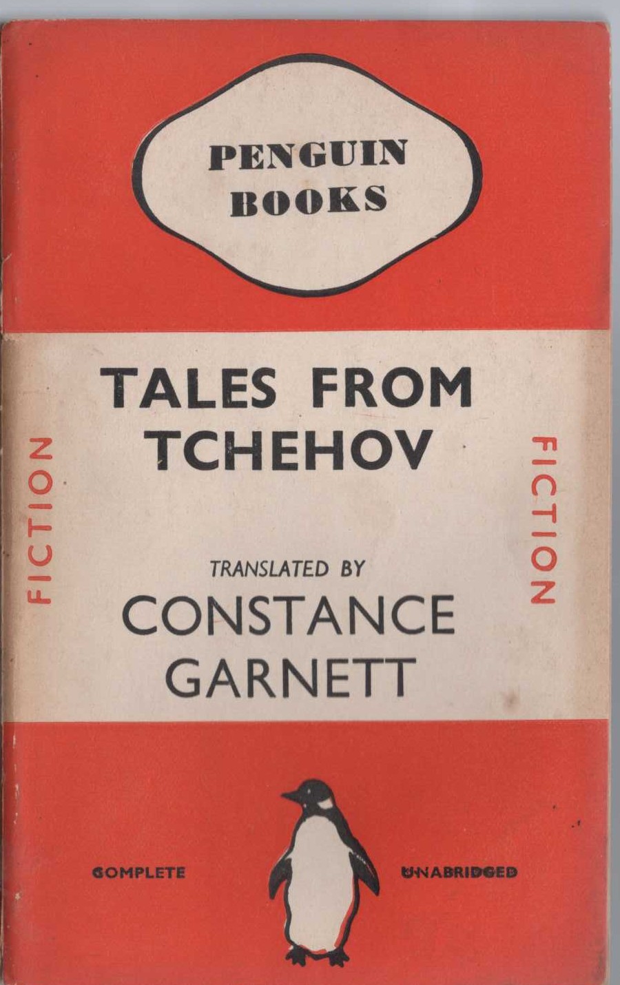 Constance Garnett (translates) TALES FROM TCHEHOV front book cover image