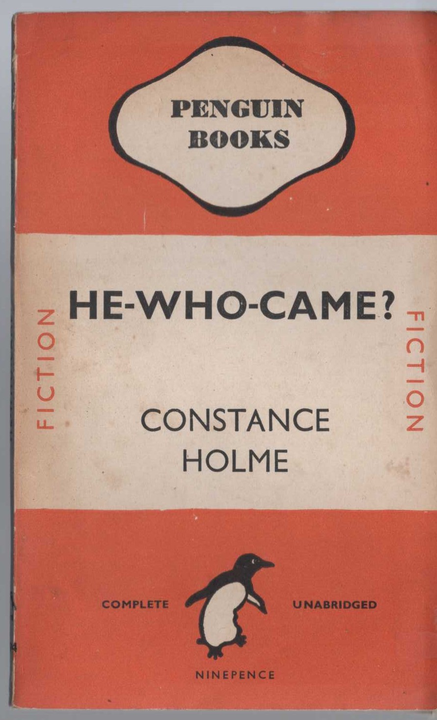Constance Holme  HE-WHO-CAME? front book cover image