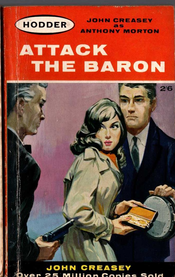 Anthony Morton  ATTACK THE BARON front book cover image