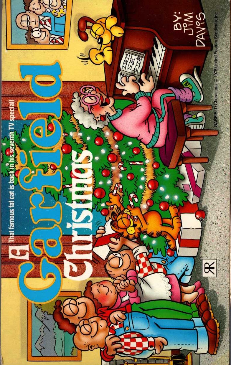Jim Davis  GARFIELD CHRISTMAS front book cover image