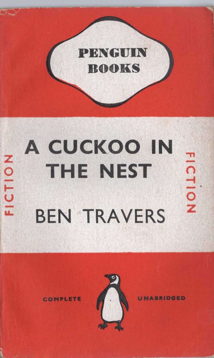 Ben Travers  A CUCKOO IN THE NEST front book cover image