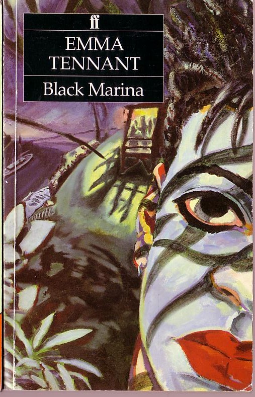 Emma Tennant  BLACK MARINA front book cover image