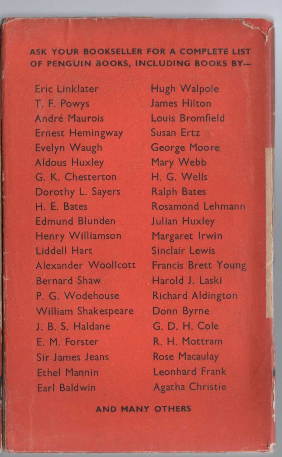 SOME EXPERIENCES OF AN IRISH R.M. magnified rear book cover image