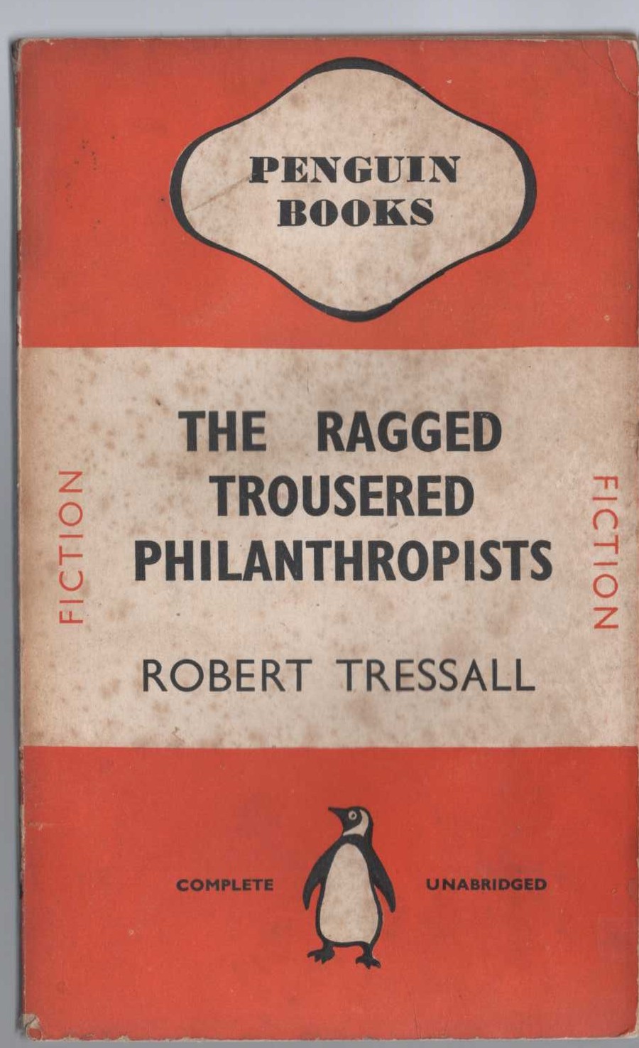 Robert Tressall  THE RAGGED TROUSERED PHILANTHROPISTS front book cover image