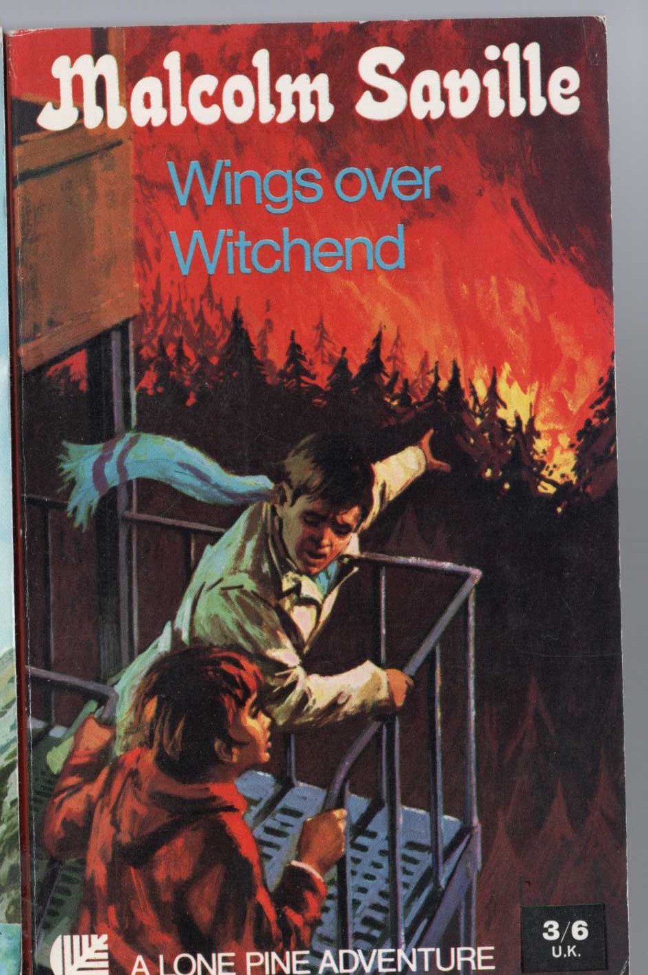 Malcolm Saville  WINGS OVER WITCHEND front book cover image