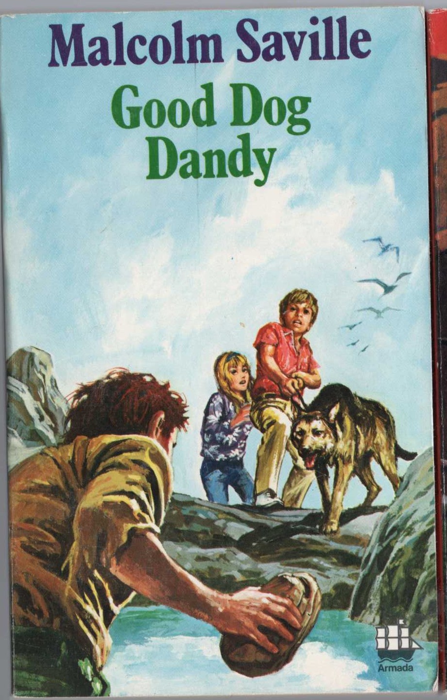 Malcolm Saville  GOOD DOG DANDY front book cover image