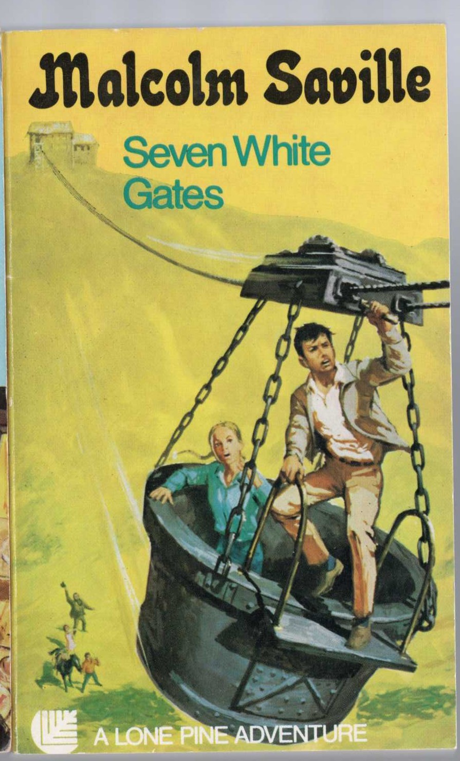 Malcolm Saville  SEVEN WHITE GATES front book cover image