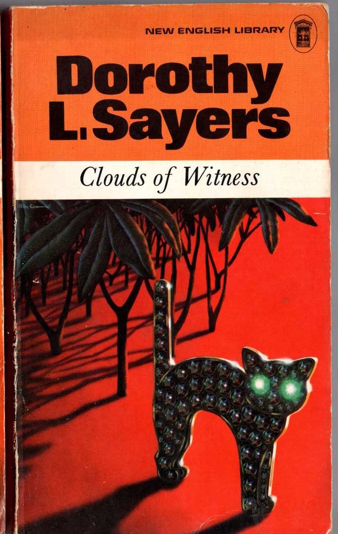 Dorothy L. Sayers  CLOUDS OF WITNESS front book cover image