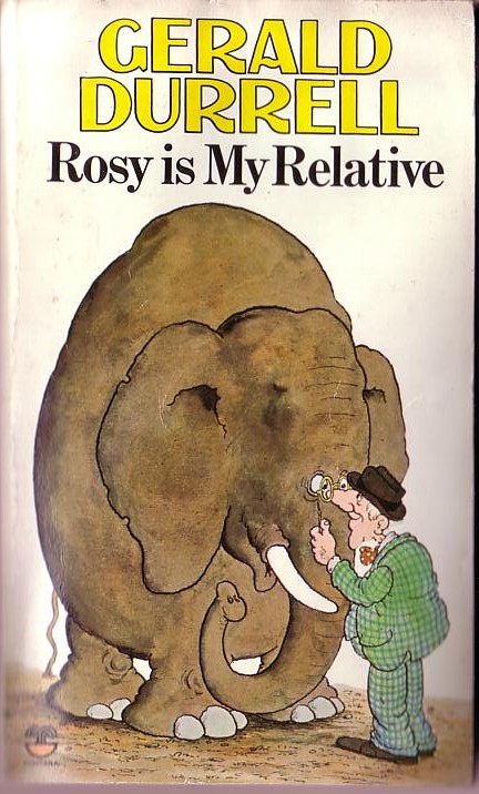 Gerald Durrell  ROSY IS MT RELATIVE front book cover image