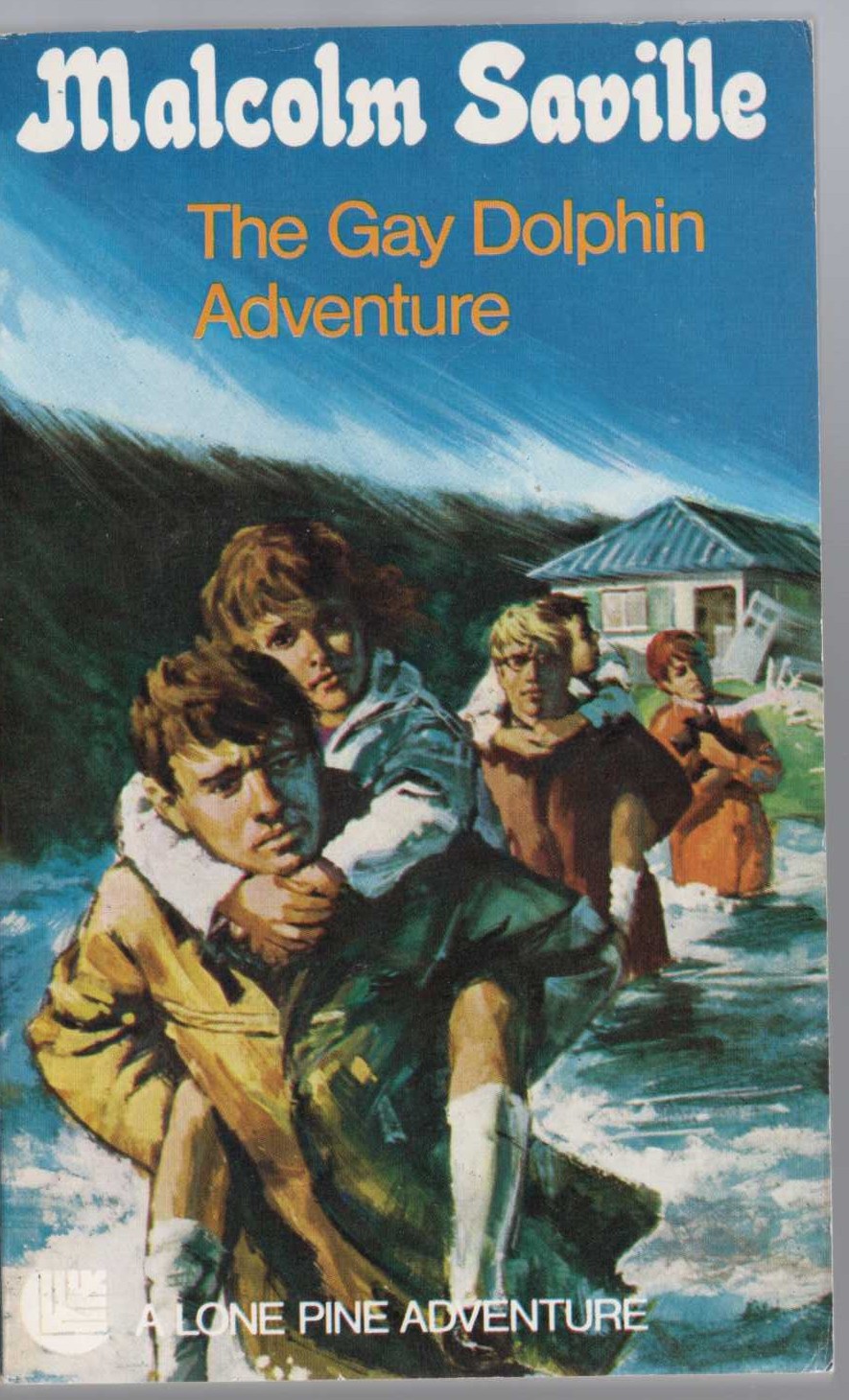 Malcolm Saville  THE GAY DOLPHIN ADVENTURE front book cover image