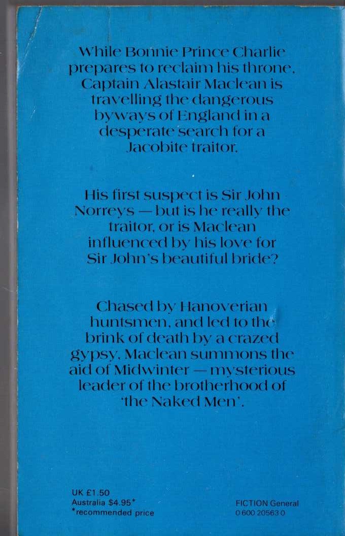 John Buchan  MIDWINTER magnified rear book cover image