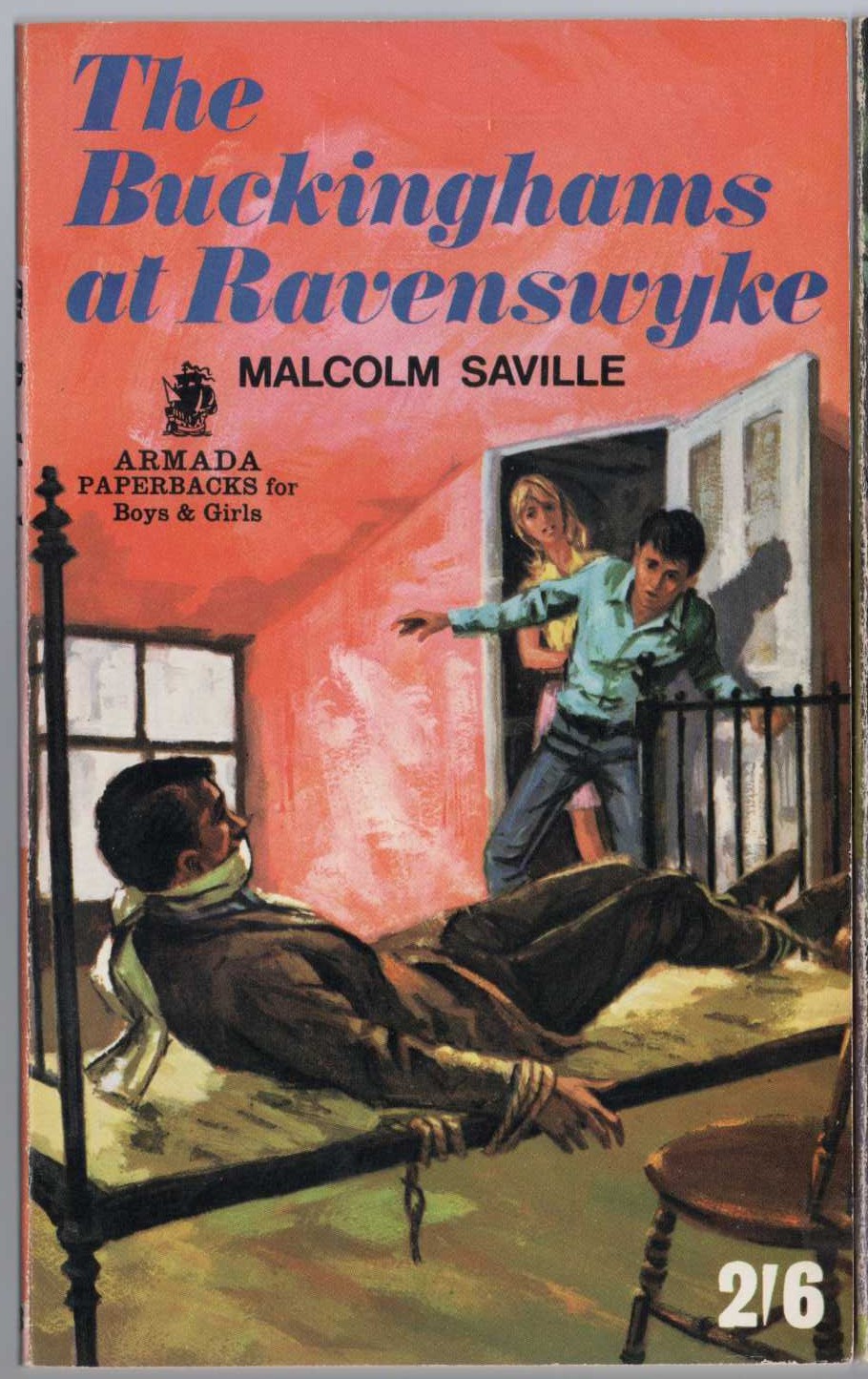 Malcolm Saville  THE BUCKINGHAMS AT RAVENSWYKE front book cover image