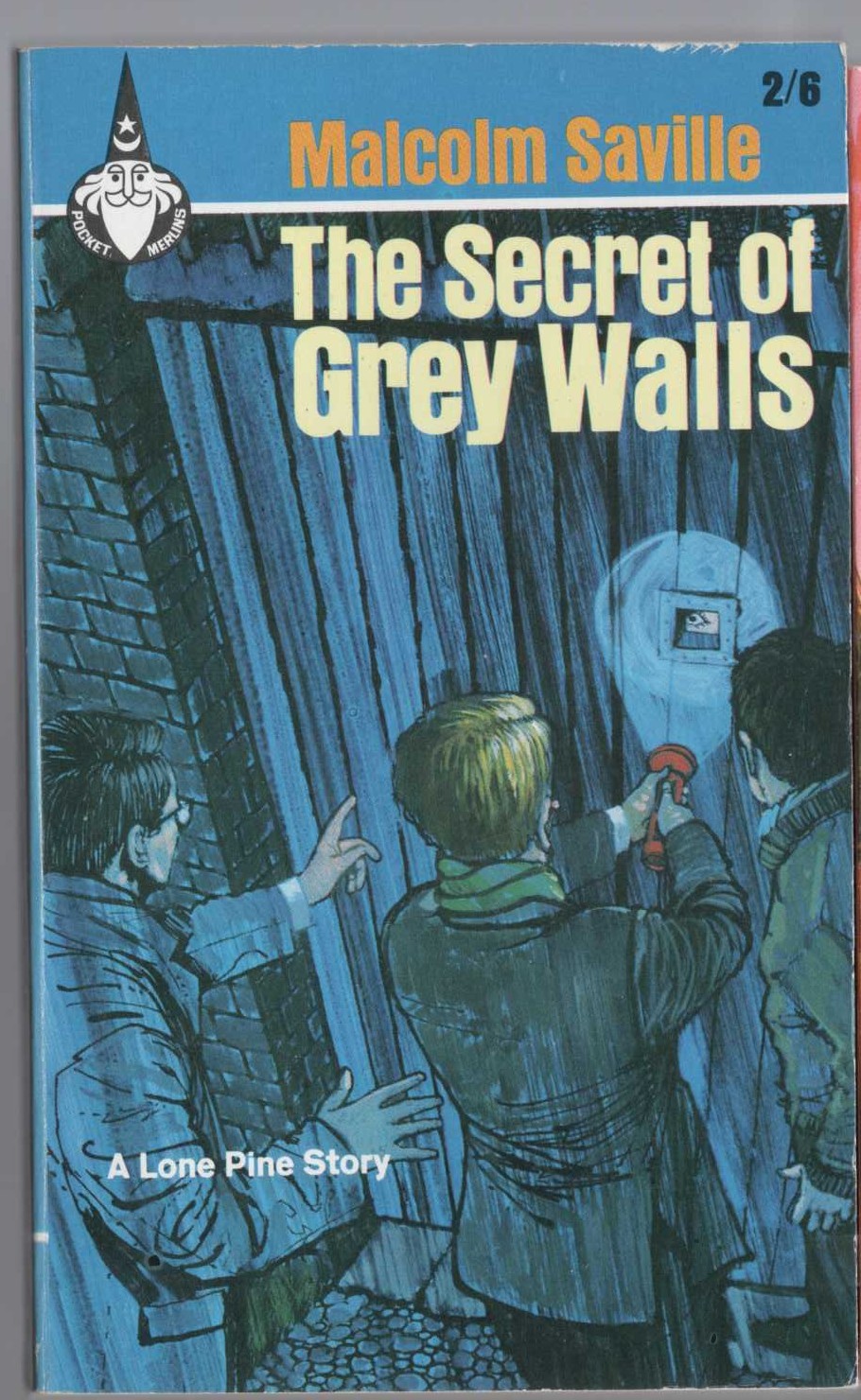 Malcolm Saville  THE SECRET OF GREY WALLS front book cover image