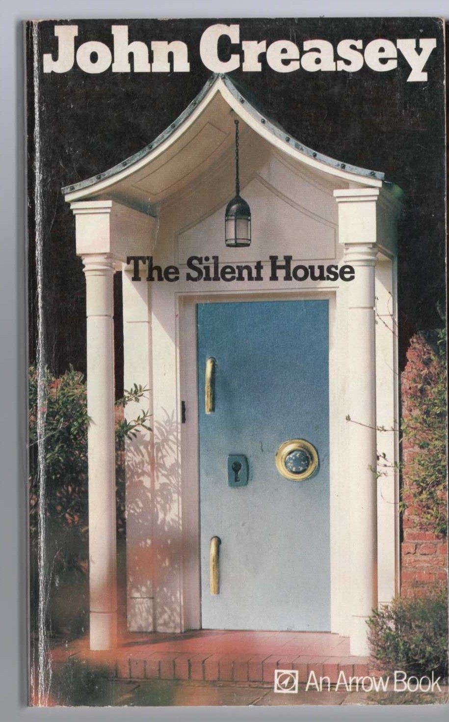 John Creasey  THE SILENT HOUSE front book cover image