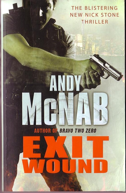 Andy McNab  EXIT WOUND front book cover image