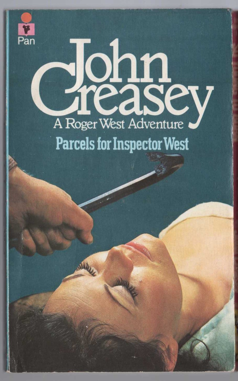 John Creasey  PARCELS FOR INSPECTOR WEST front book cover image