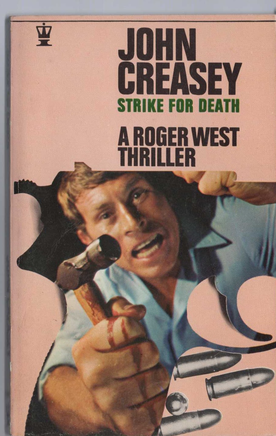 John Creasey  STRIKE FOR DEATH (Inspector West) front book cover image
