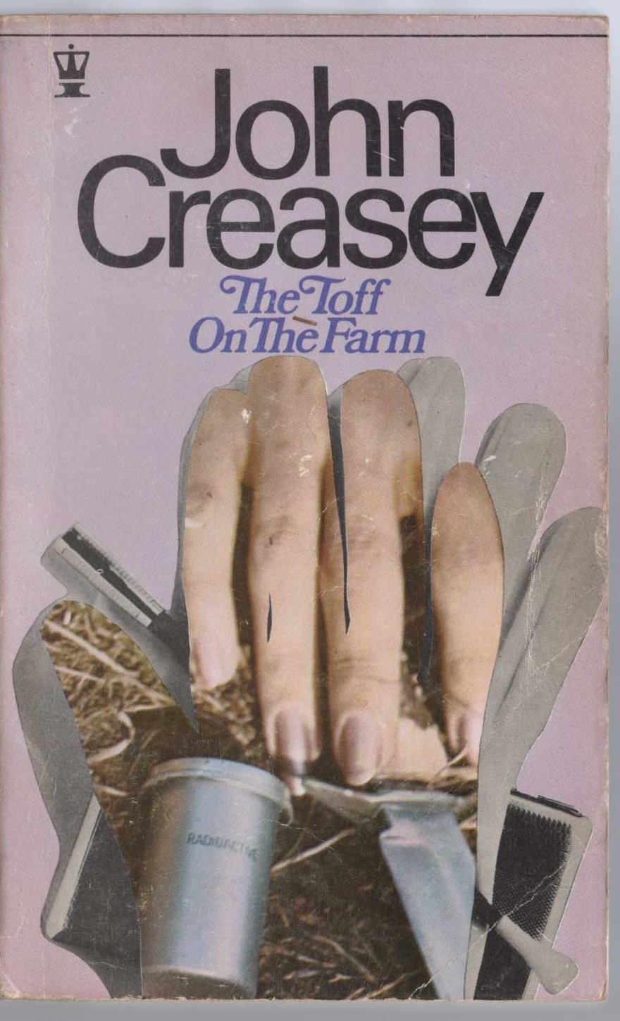 John Creasey  THE TOFF ON THE FARM front book cover image