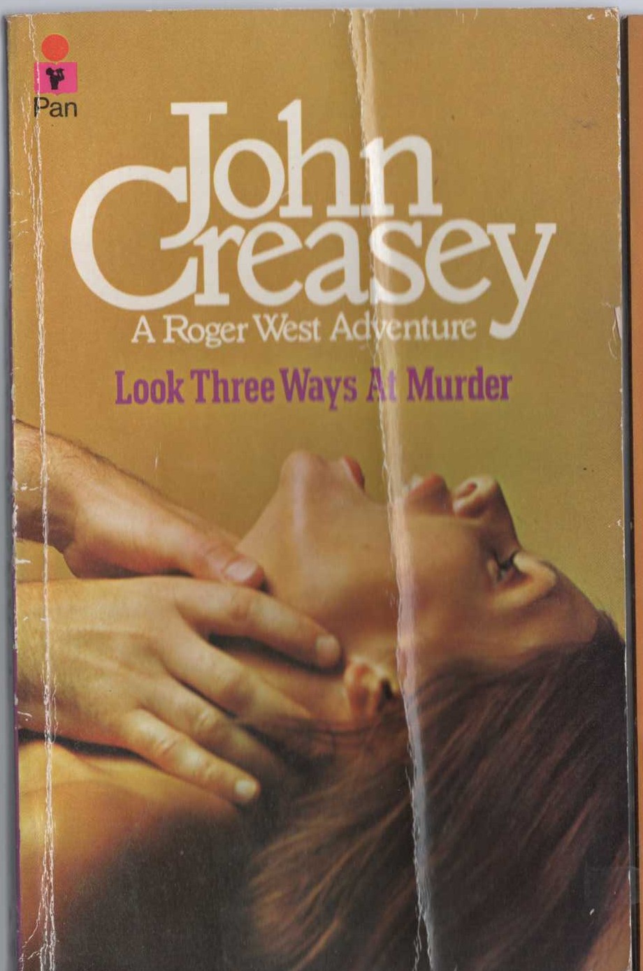 John Creasey  LOOK THREE WAYS AT MURDER front book cover image