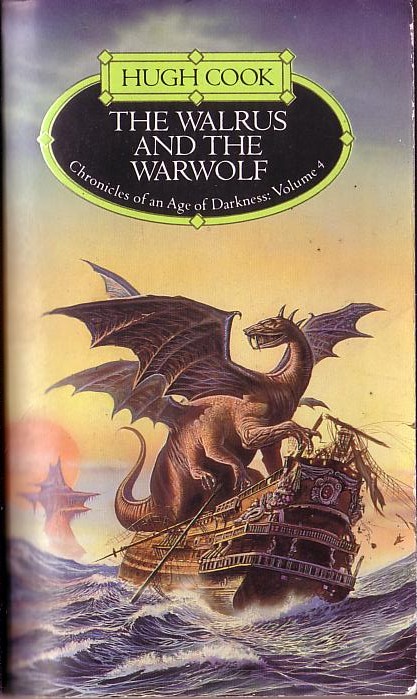 Hugh Cook  THE WALRUS AND THE WEREWOLF front book cover image