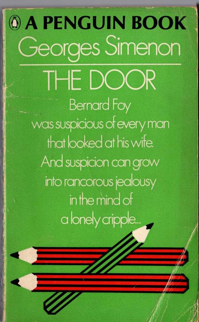 Georges Simenon  THE DOOR front book cover image