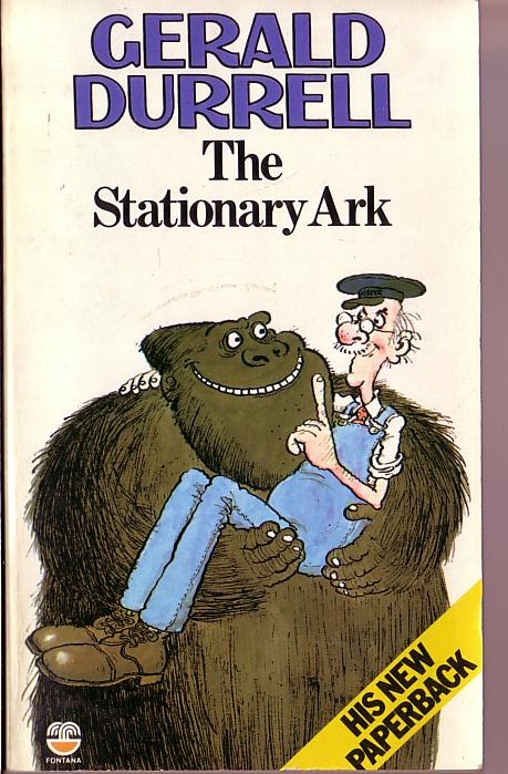 Gerald Durrell  THE STATIONARY ARK front book cover image