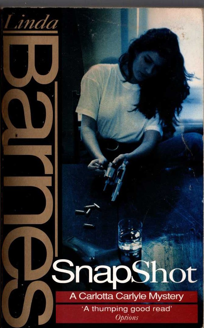 Linda Barnes  SNAPSHOT front book cover image