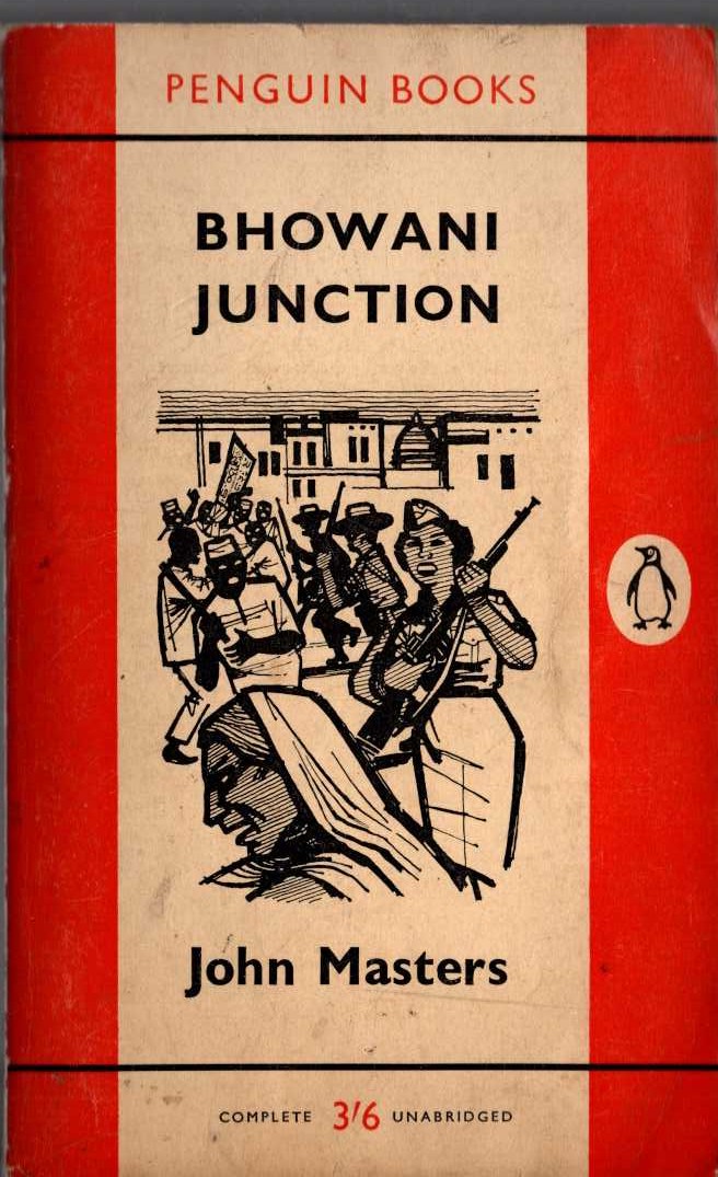 John Masters  BHOWANI JUNCTION front book cover image